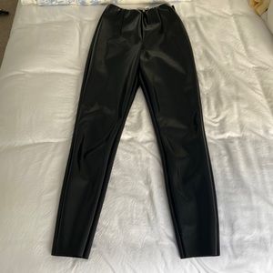 ASOS Black Leather Pants